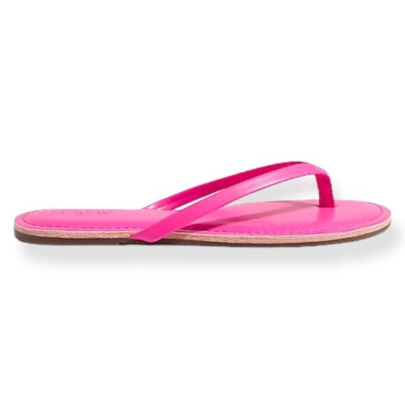 J. Crew Fuchsia Easy Summer Flip-Flops/NWT/9M - Picture 2 of 9